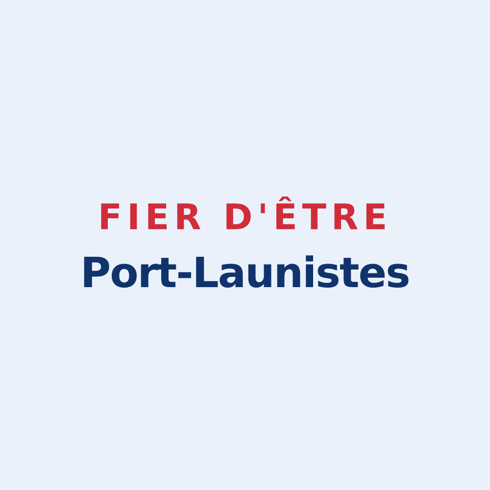 Sticker « Fier d'être Port-Launistes » — design pour Port-Launay