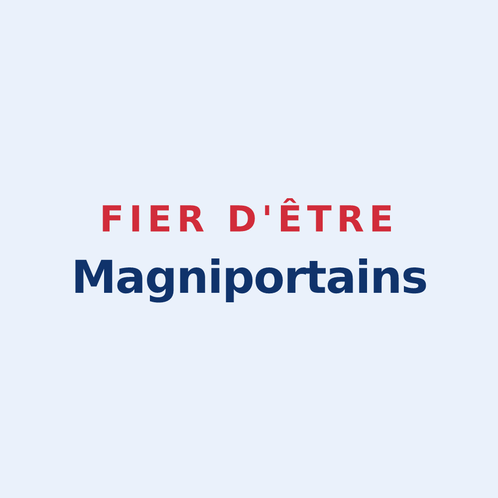 Sticker « Fier d'être Magniportains » — design pour Port-le-Grand