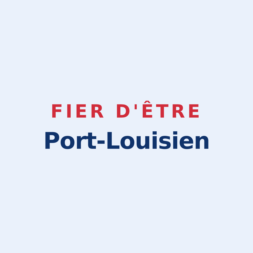 Sticker « Fier d'être Port-Louisien » — design pour Port-Louis