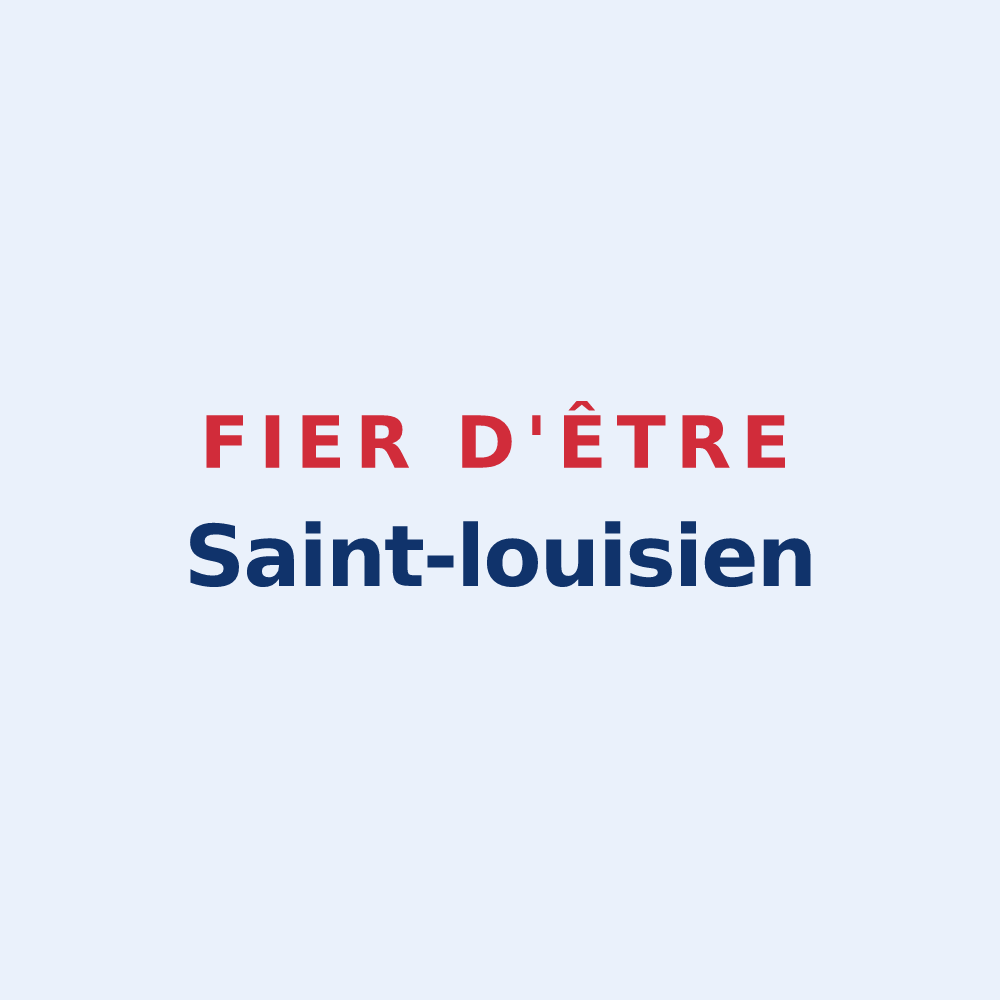 Sticker « Fier d'être Saint-louisien » — design pour Port-Saint-Louis-du-Rhône