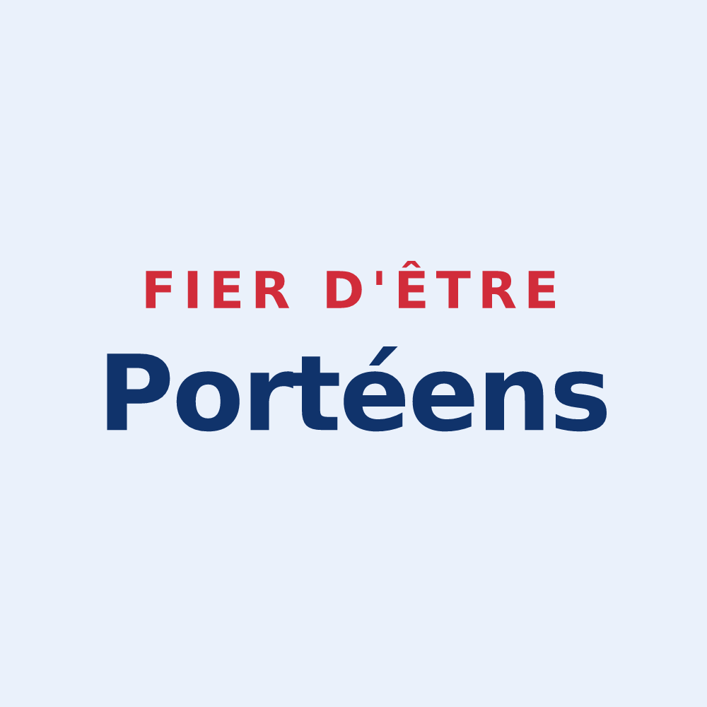 Sticker « Fier d'être Portéens » — design pour Porté-Puymorens