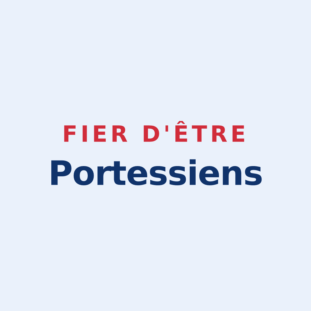 Sticker « Fier d'être Portessiens » — design pour Portieux