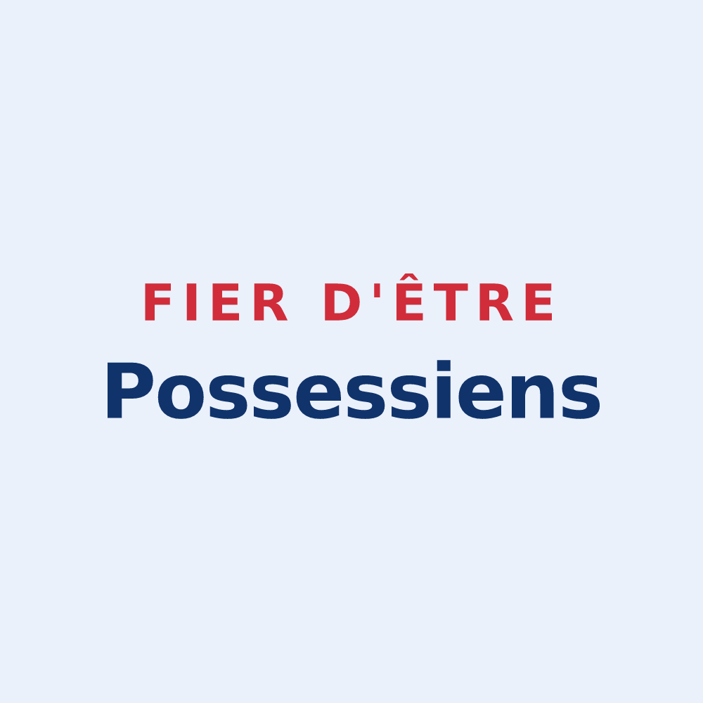 Sticker « Fier d'être Possessiens » — design pour Possesse