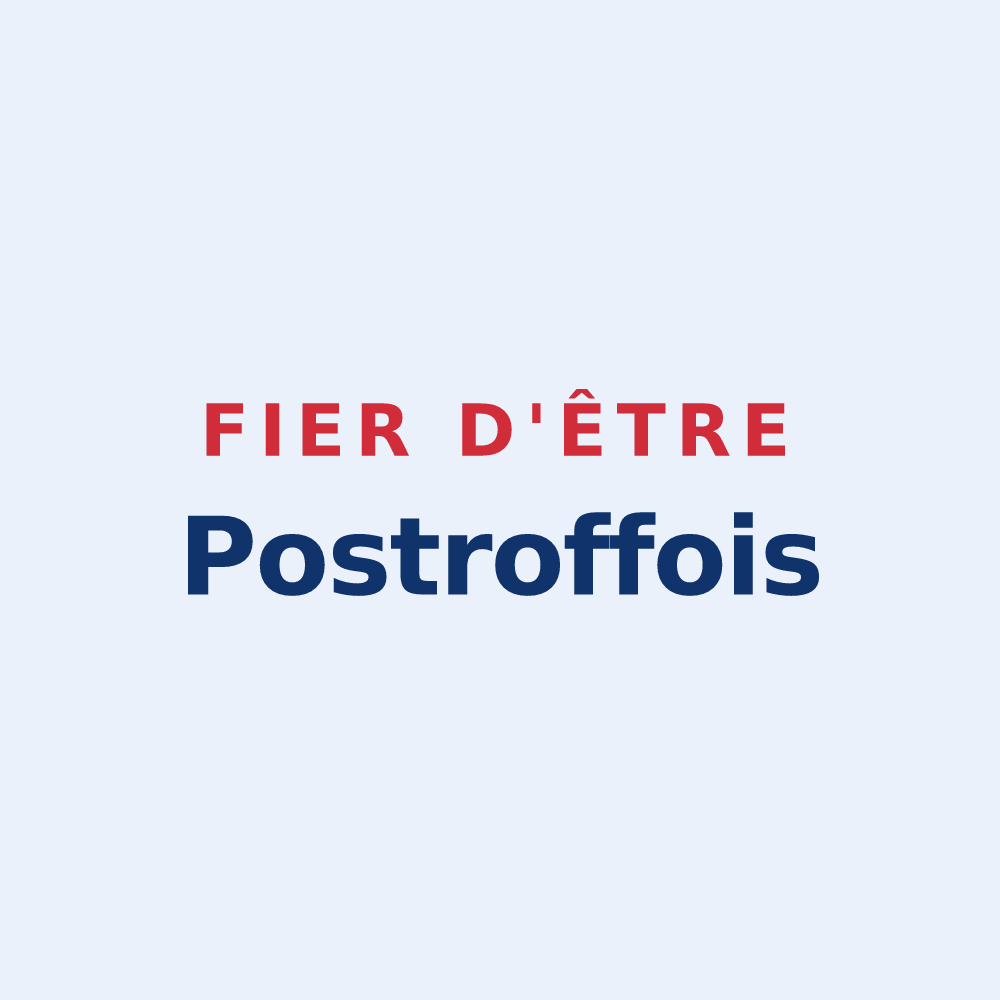 Sticker « Fier d'être Postroffois » — design pour Postroff