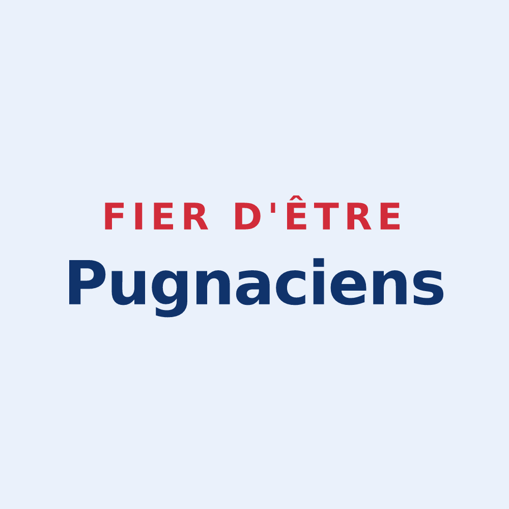 Sticker « Fier d'être Pugnaciens » — design pour Pougne-Hérisson