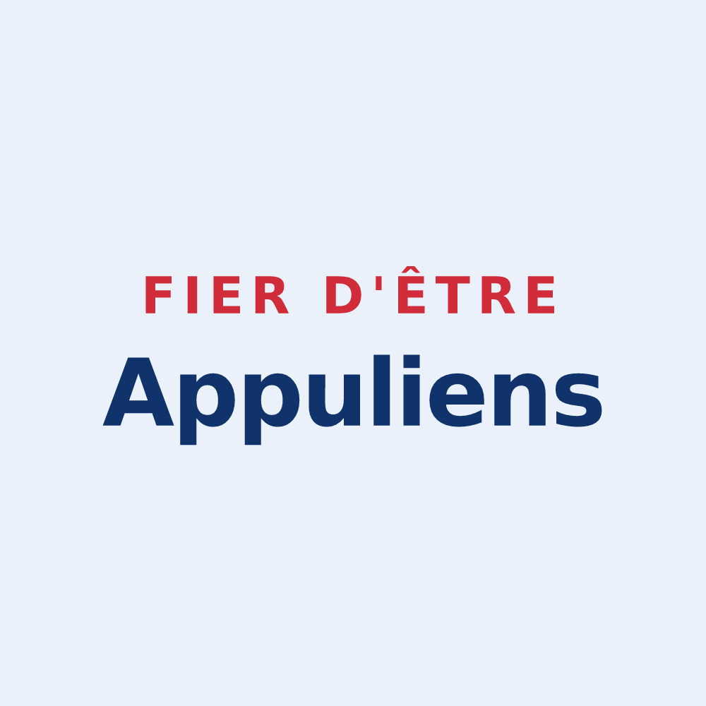 Sticker « Fier d'être Appuliens » — design pour Pouilley-les-Vignes