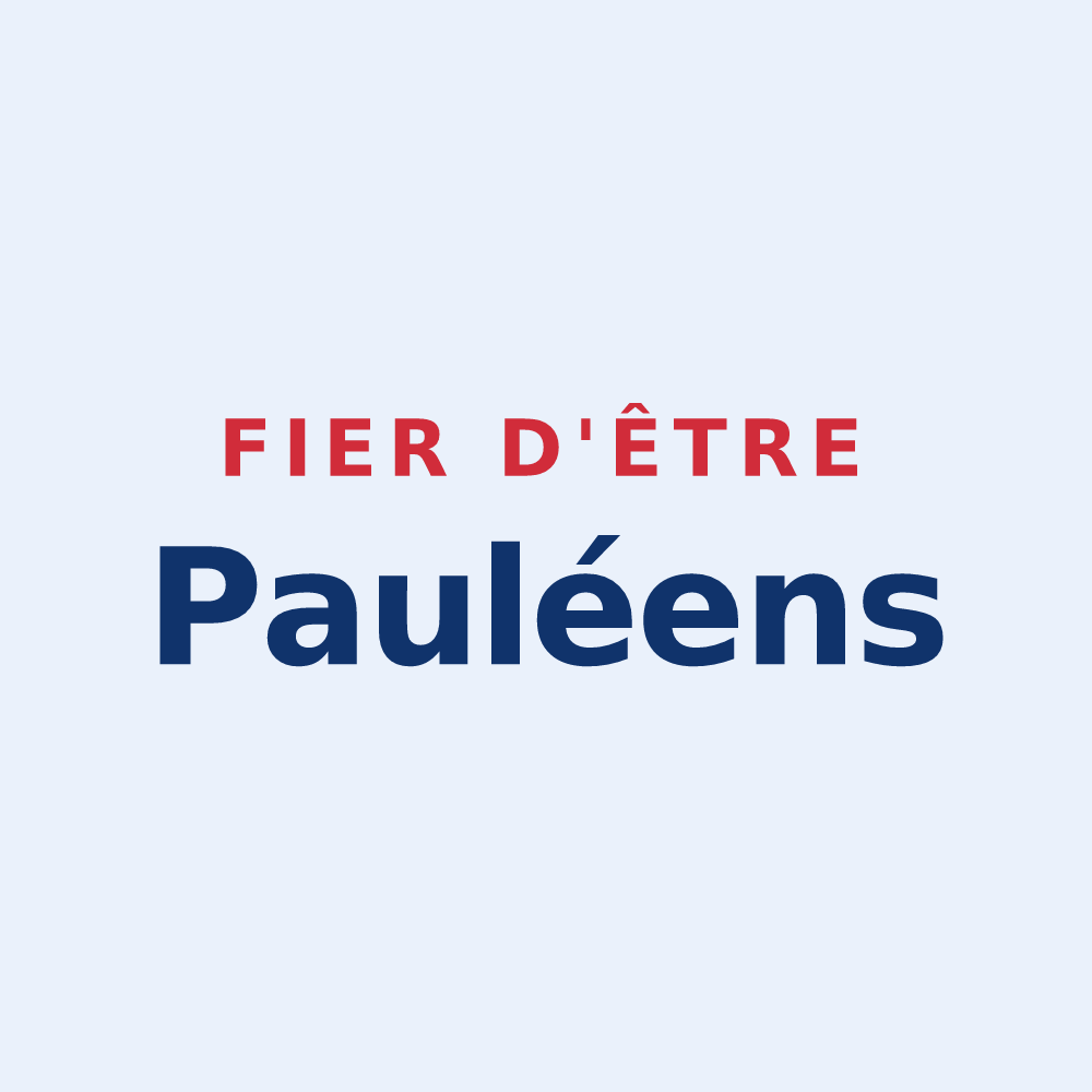 Sticker « Fier d'être Pauléens » — design pour Pouilly