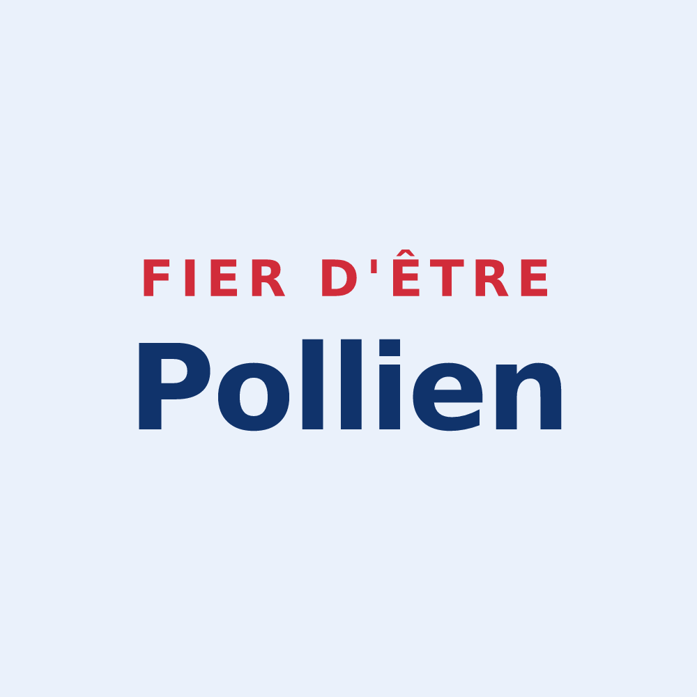Sticker « Fier d'être Pollien » — design pour Pouilly-en-Auxois