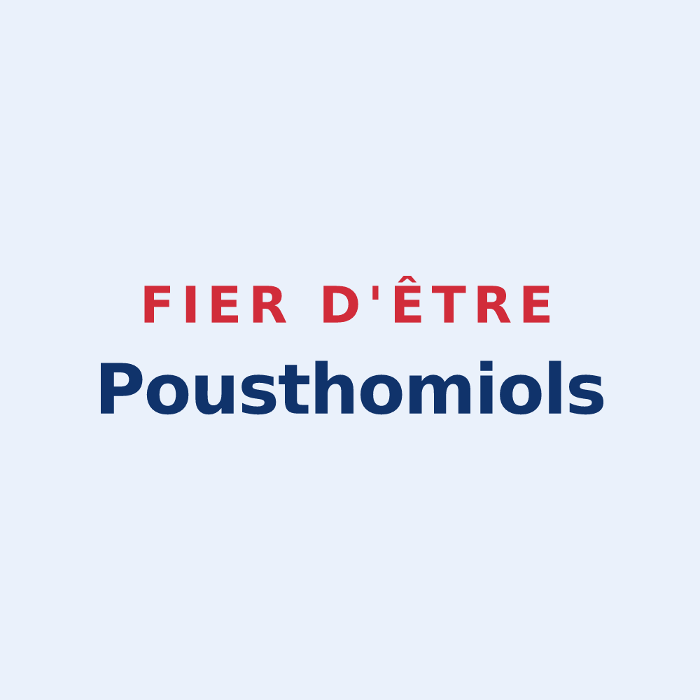 Sticker « Fier d'être Pousthomiols » — design pour Pousthomy