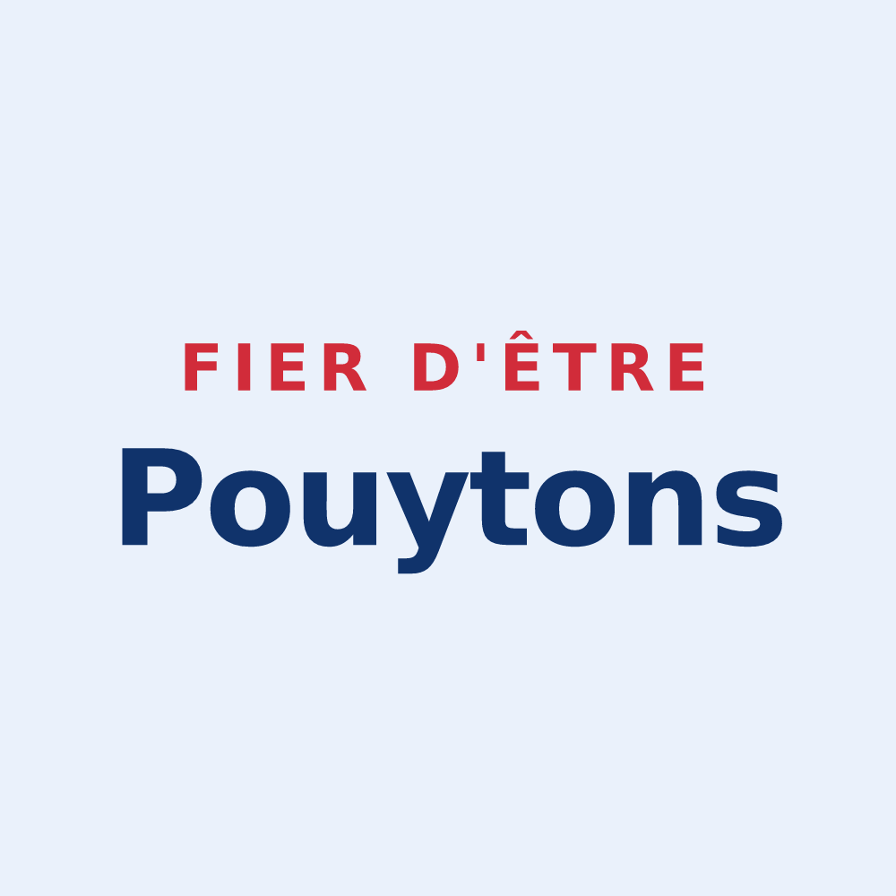 Sticker « Fier d'être Pouytons » — design pour Pouy-sur-Vannes