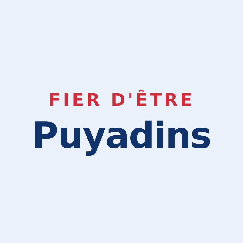 Sticker « Fier d'être Puyadins » — design pour Pouy