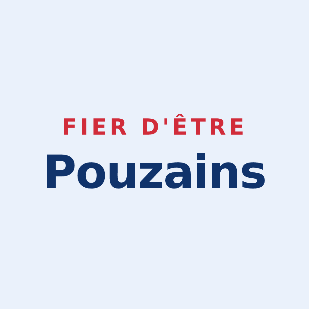 Sticker « Fier d'être Pouzains » — design pour Pouze