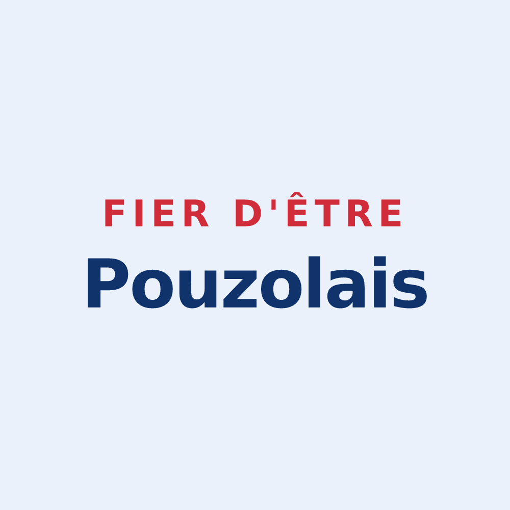 Sticker « Fier d'être Pouzolais » — design pour Pouzols