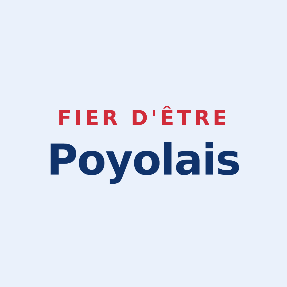 Sticker « Fier d'être Poyolais » — design pour Poyols