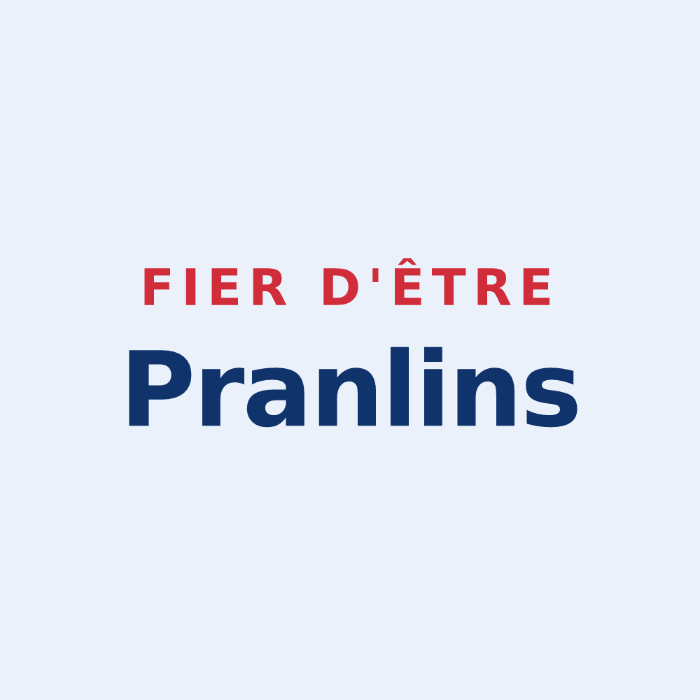 Sticker « Fier d'être Pranlins » — design pour Pranles