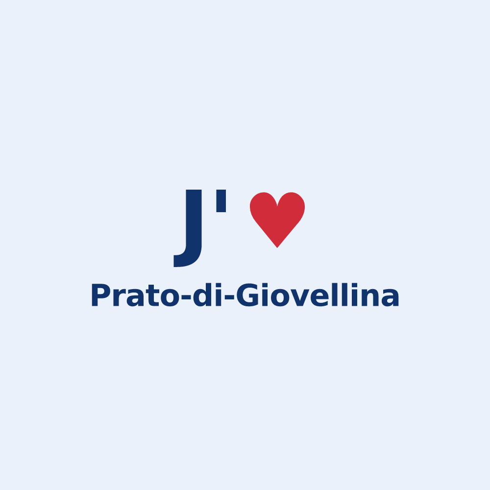Sticker personnalisé Prato-di-Giovellina — design J'aime Prato-di-Giovellina