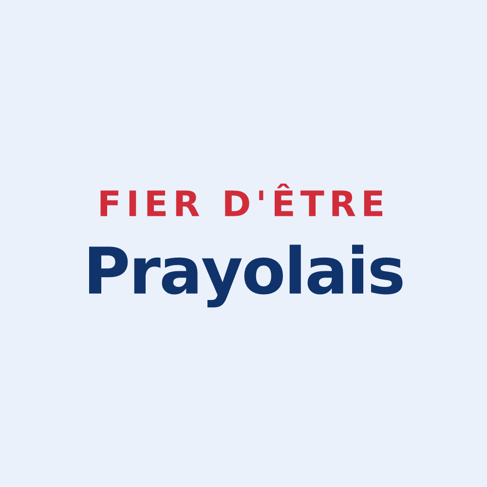 Sticker « Fier d'être Prayolais » — design pour Prayols