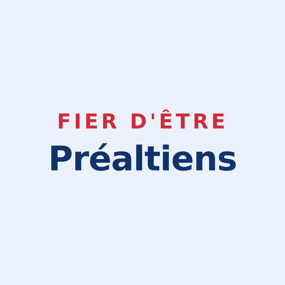 Sticker « Fier d'être Préaltiens » — design pour Préaux