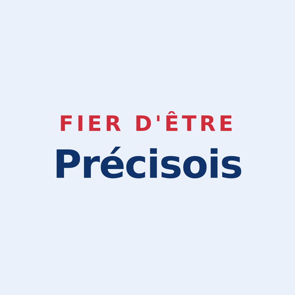 Sticker « Fier d'être Précisois » — design pour Précy