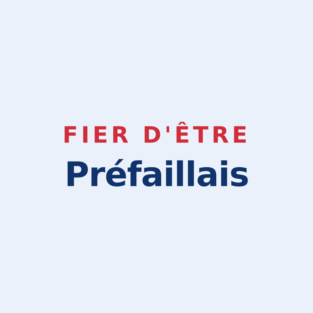 Sticker « Fier d'être Préfaillais » — design pour Préfailles