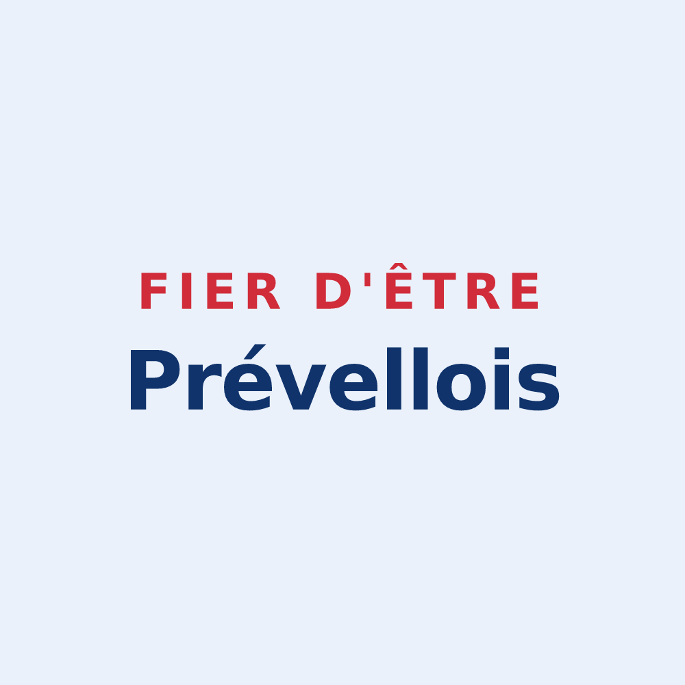 Sticker « Fier d'être Prévellois » — design pour Prévelles
