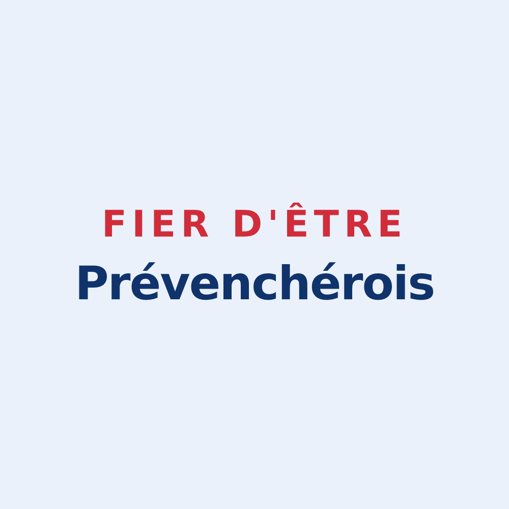 Sticker « Fier d'être Prévenchérois » — design pour Prévenchères