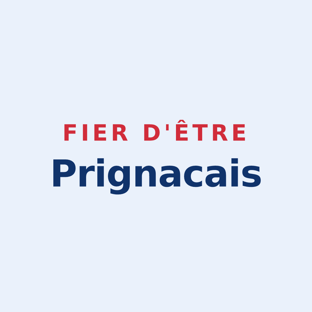 Sticker « Fier d'être Prignacais » — design pour Prignac-et-Marcamps