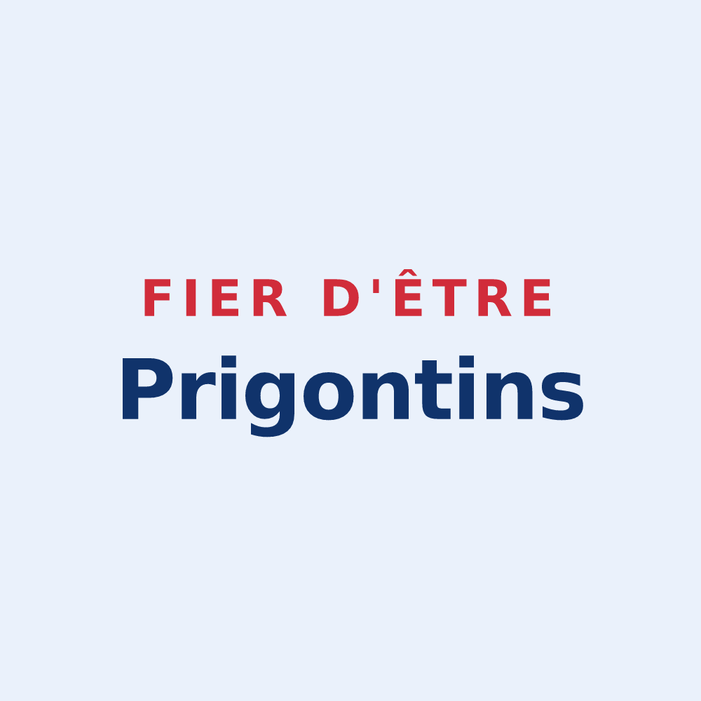 Sticker « Fier d'être Prigontins » — design pour Prigonrieux