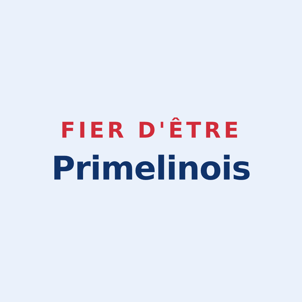 Sticker « Fier d'être Primelinois » — design pour Primelin