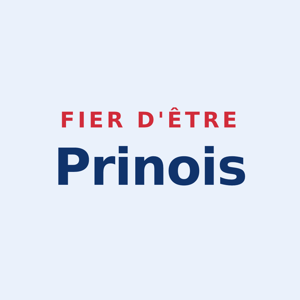 Sticker « Fier d'être Prinois » — design pour Prin-Deyrançon