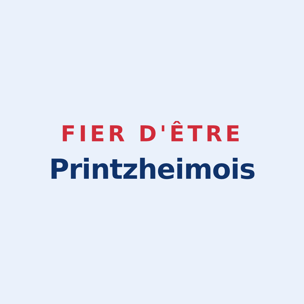 Sticker « Fier d'être Printzheimois » — design pour Printzheim