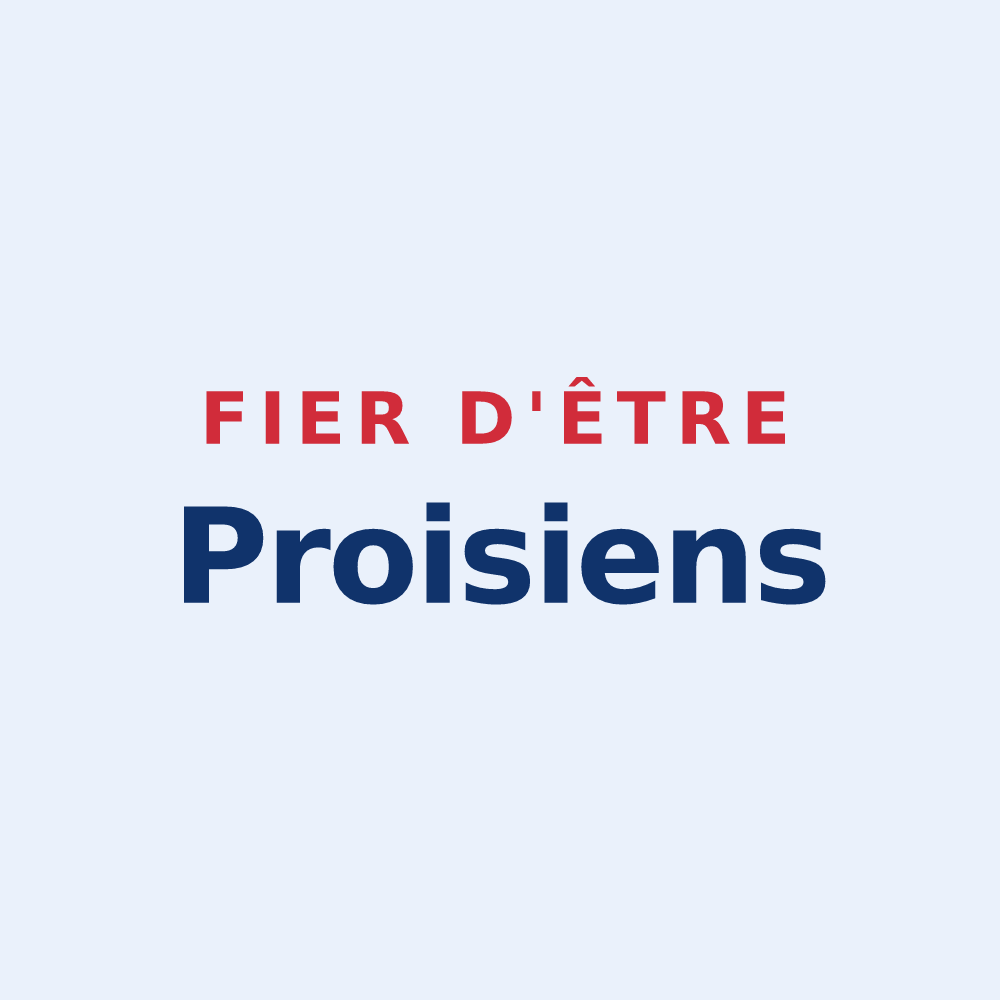 Sticker « Fier d'être Proisiens » — design pour Proix