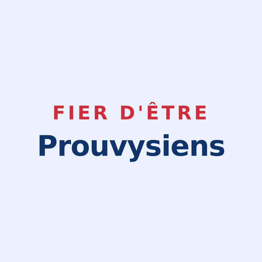 Sticker « Fier d'être Prouvysiens » — design pour Prouvy
