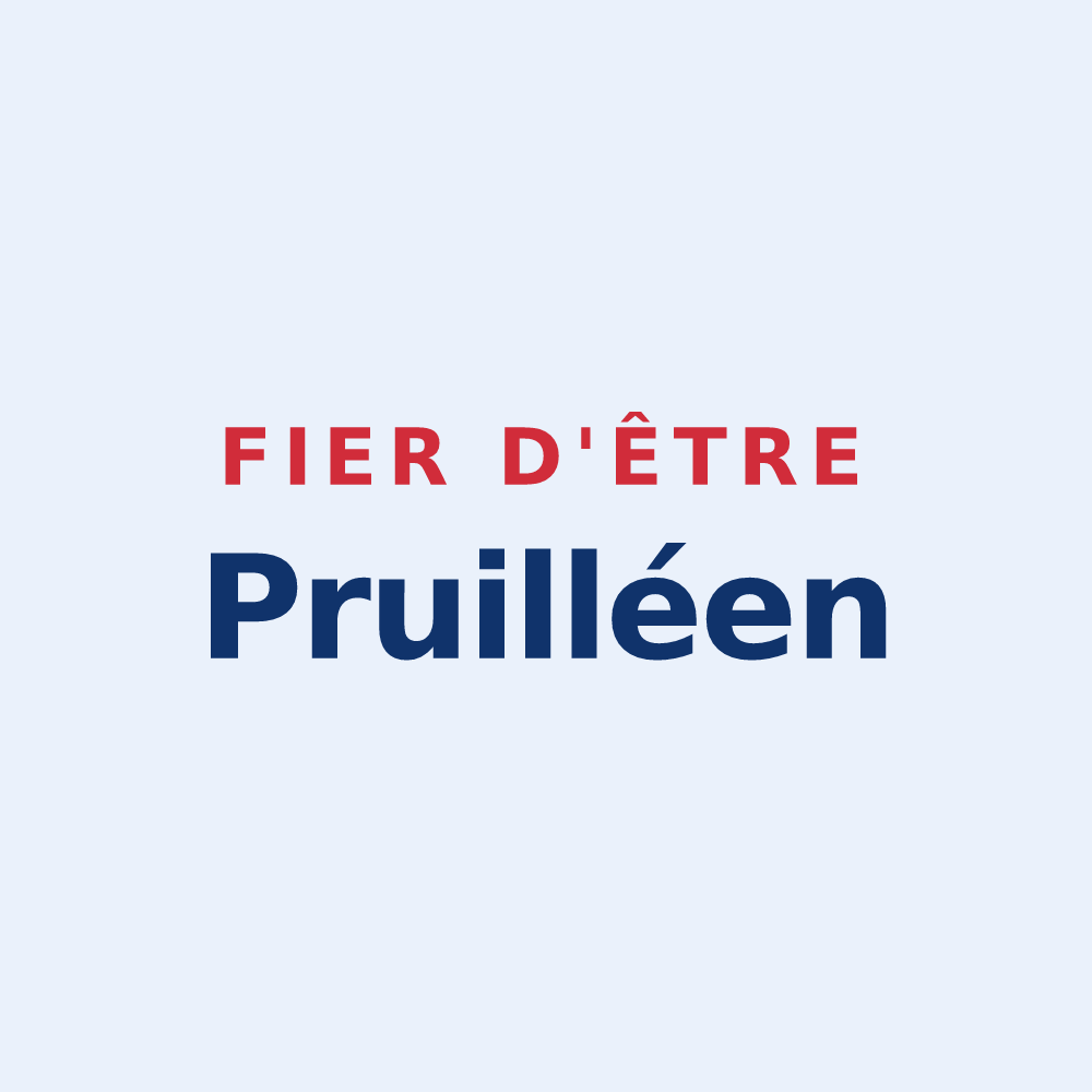 Sticker « Fier d'être Pruilléen » — design pour Pruillé-le-Chétif