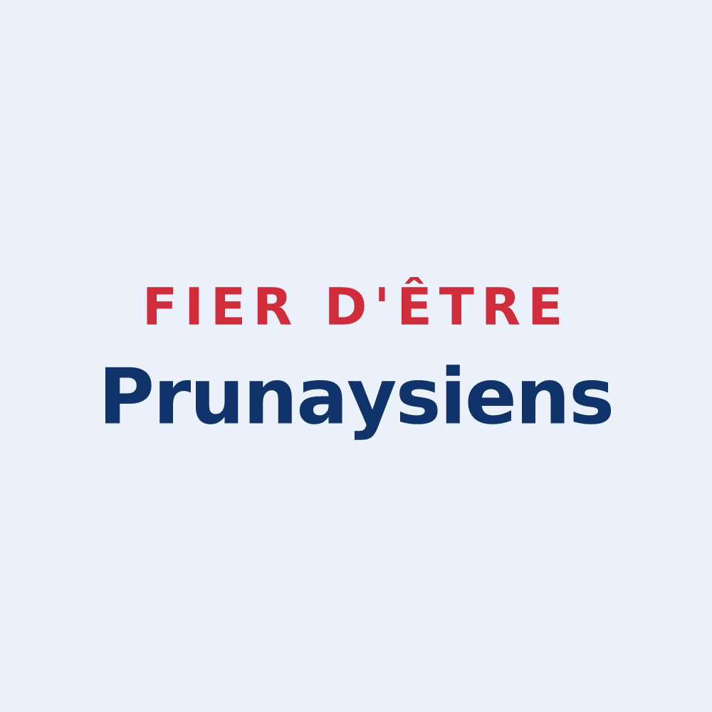 Sticker « Fier d'être Prunaysiens » — design pour Prunay