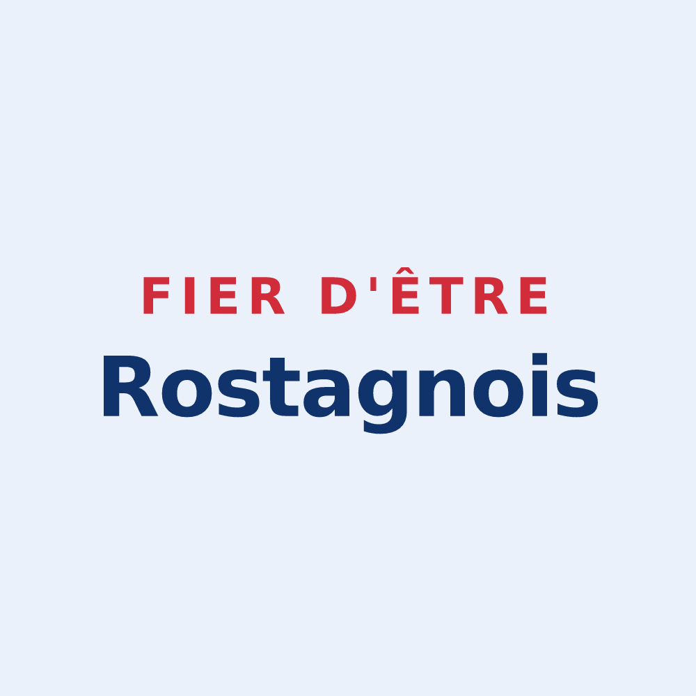 Sticker « Fier d'être Rostagnois » — design pour Puget-Rostang