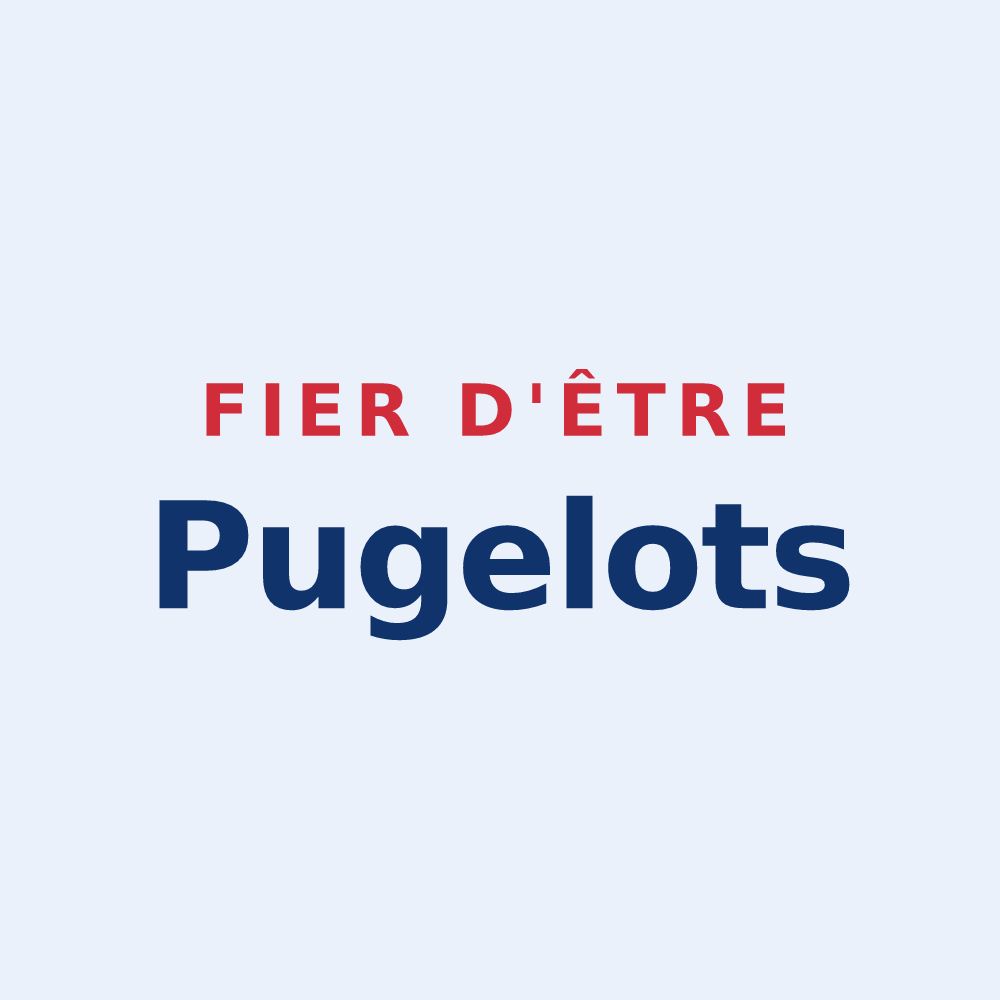Sticker « Fier d'être Pugelots » — design pour Pugey