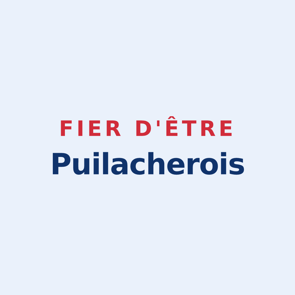 Sticker « Fier d'être Puilacherois » — design pour Puilacher