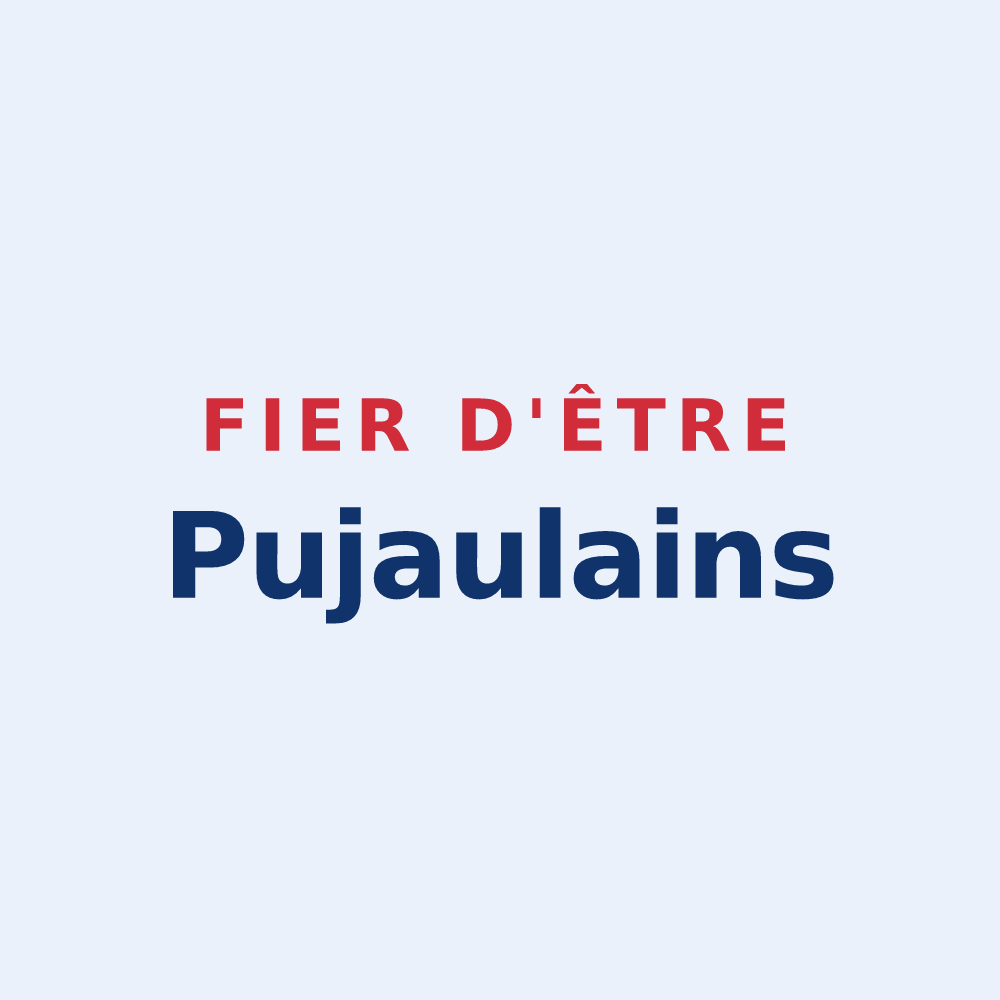 Sticker « Fier d'être Pujaulains » — design pour Pujaut