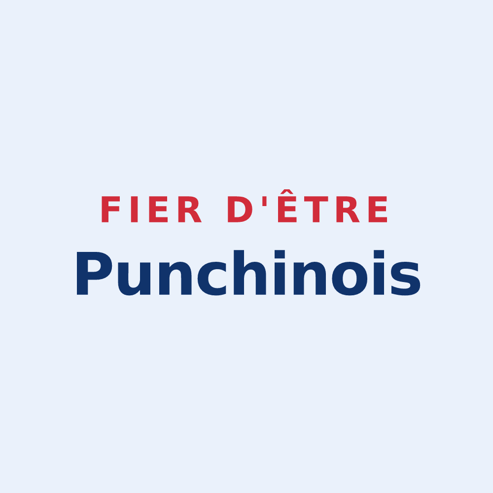 Sticker « Fier d'être Punchinois » — design pour Punchy