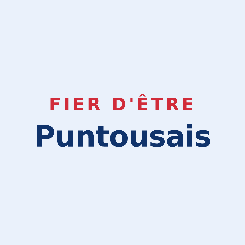Sticker « Fier d'être Puntousais » — design pour Puntous