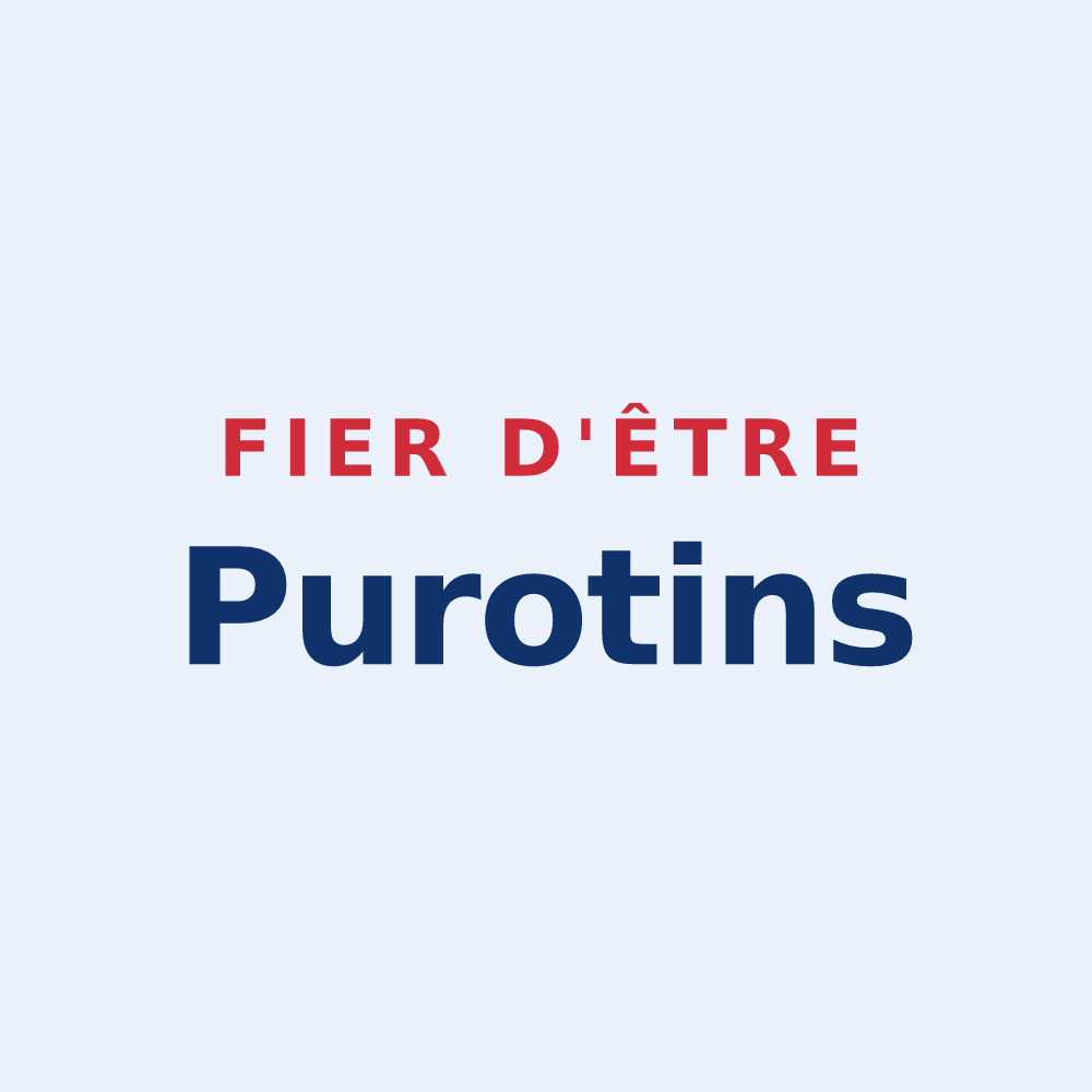 Sticker « Fier d'être Purotins » — design pour Pure