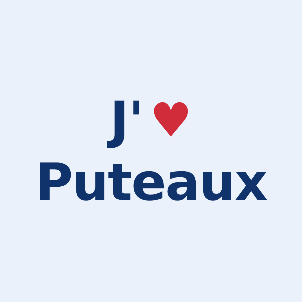 Sticker personnalisé Puteaux — design J'aime Puteaux