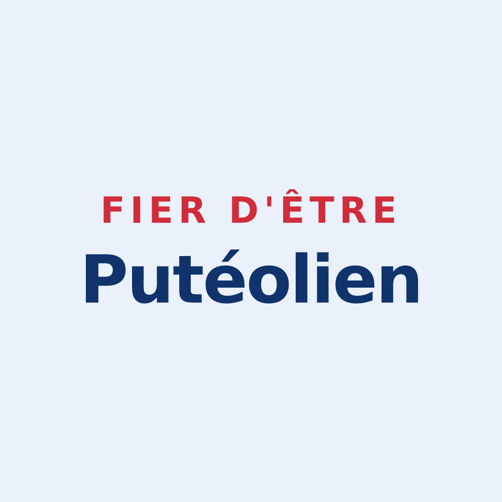 Sticker « Fier d'être Putéolien » — design pour Puteaux