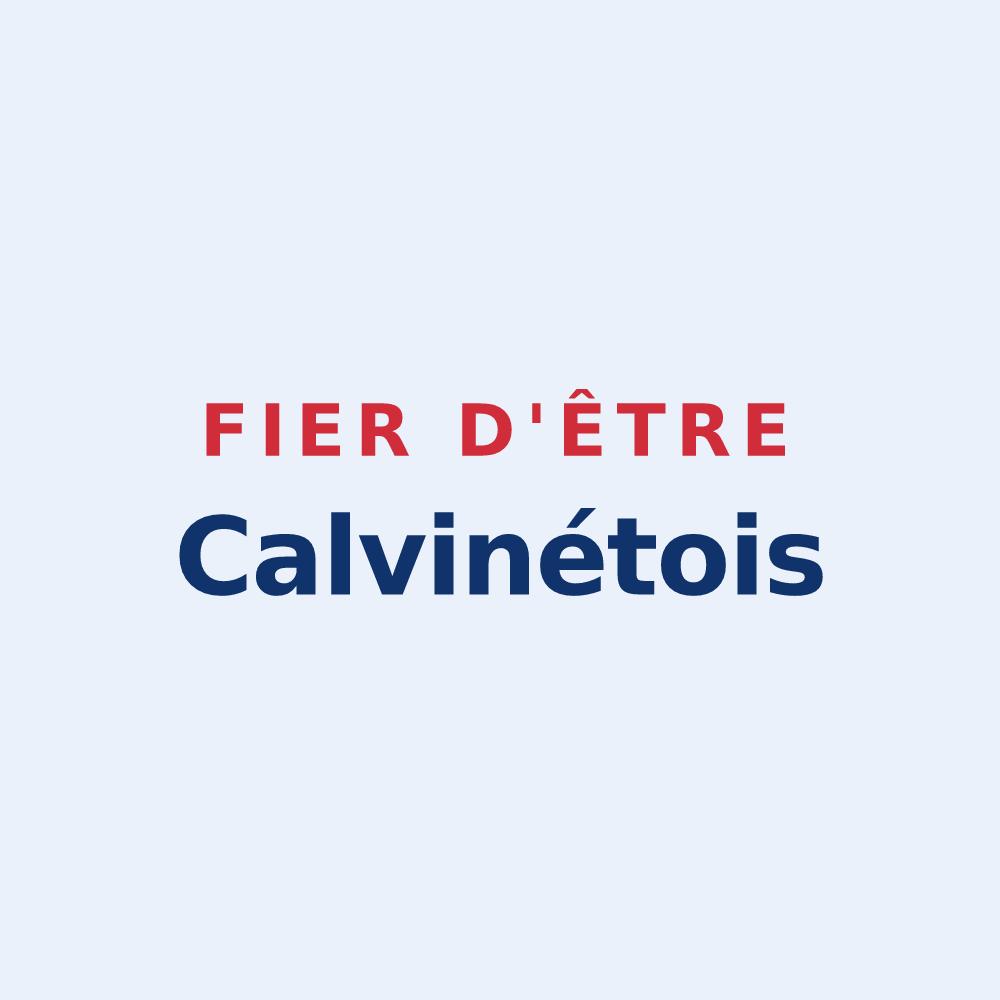 Sticker « Fier d'être Calvinétois » — design pour Puycapel