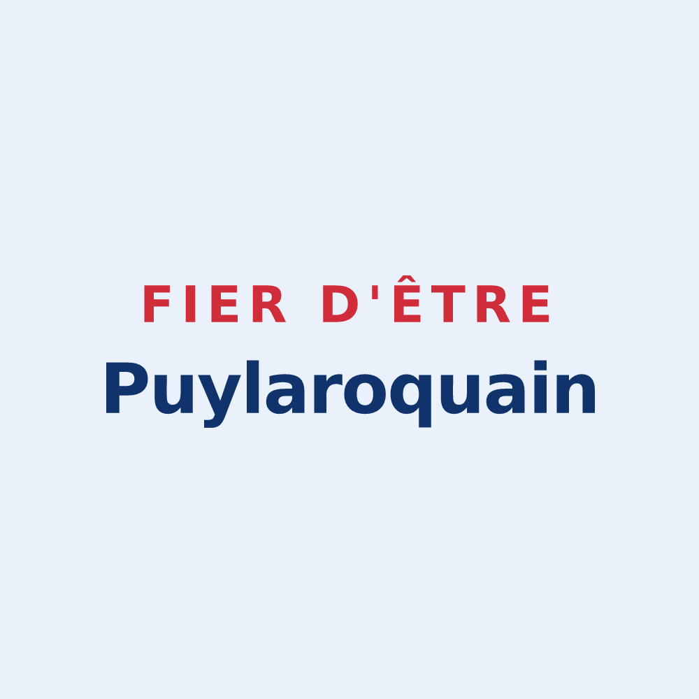 Sticker « Fier d'être Puylaroquain » — design pour Puylaroque