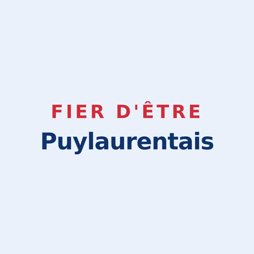 Sticker « Fier d'être Puylaurentais » — design pour Puylaurens