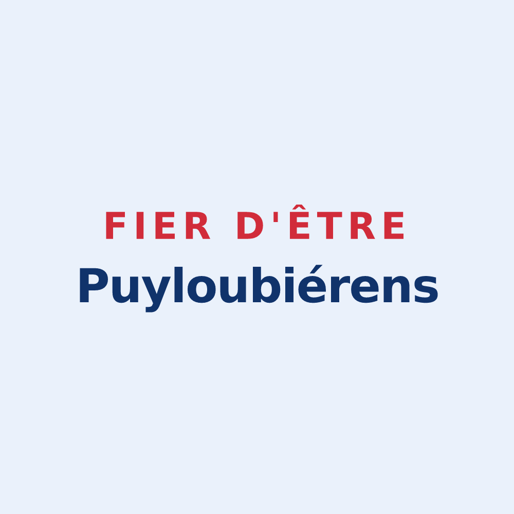 Sticker « Fier d'être Puyloubiérens » — design pour Puyloubier