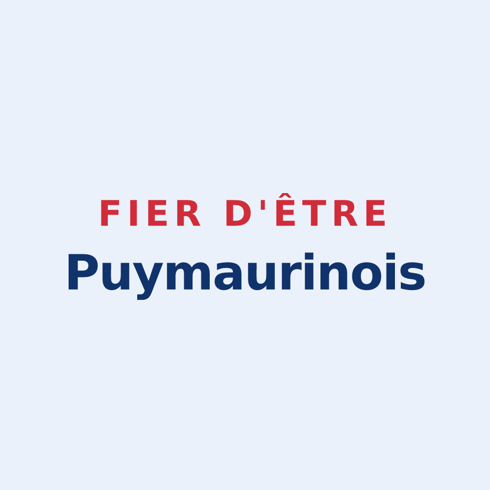 Sticker « Fier d'être Puymaurinois » — design pour Puymaurin