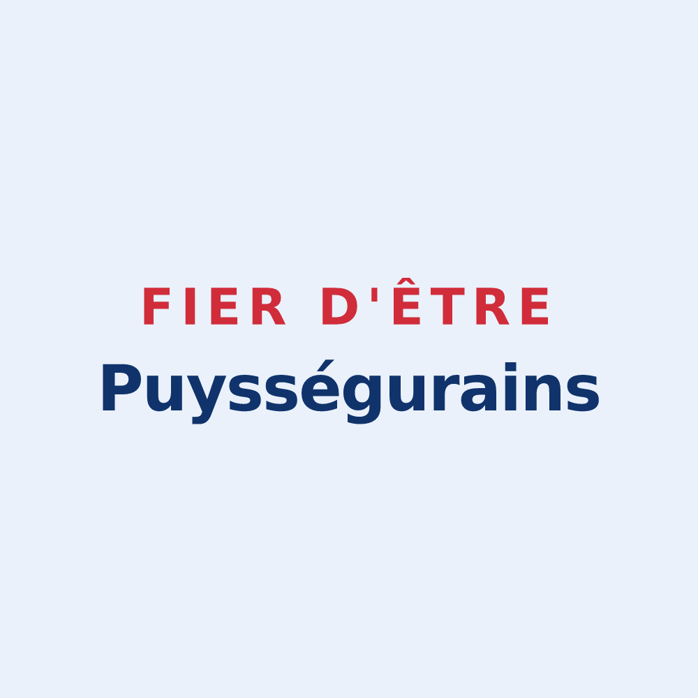 Sticker « Fier d'être Puysségurains » — design pour Puysségur
